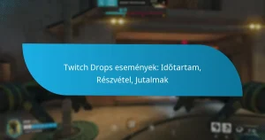 Twitch Drops események: Időtartam, Részvétel, Jutalmak