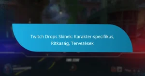 Twitch Drops Skinek: Karakter-specifikus, Ritkaság, Tervezések