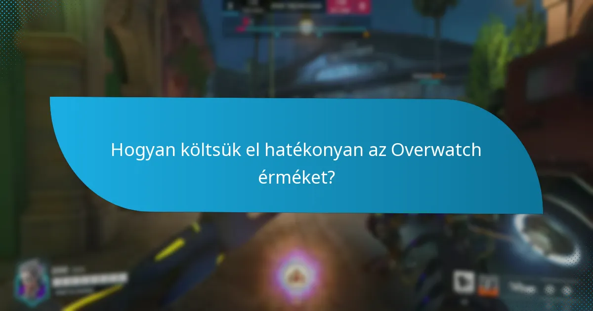 Milyen kozmetikai termékek vásárolhatók Overwatch érmékkel?
